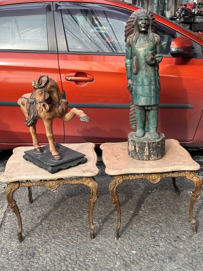 Vintage sidetable w/ marble top pair (Category: Tables & Sets) located in Quezon City. Submitted by anjherga27 (Listing ID 1385475666, Image 1). Description: .