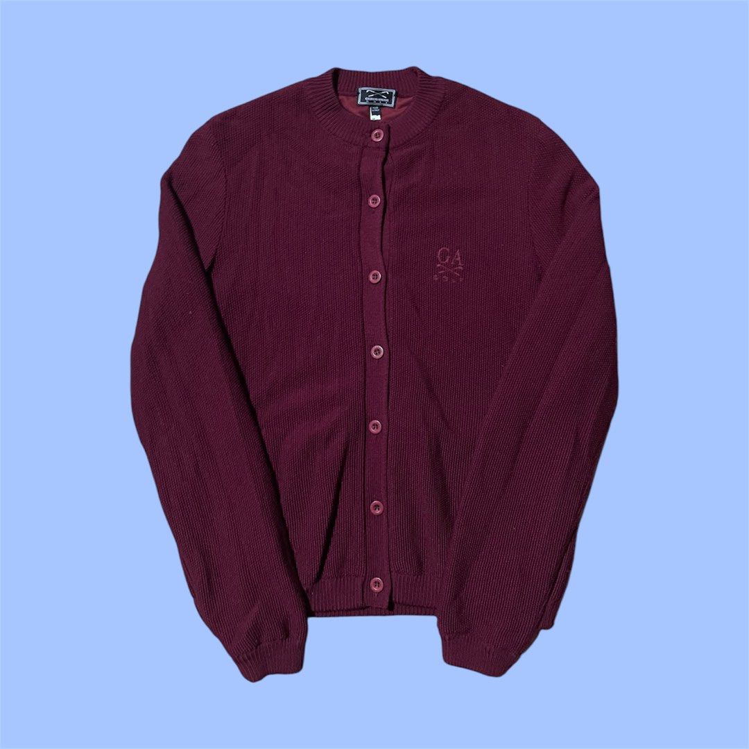 VNTG GIORGIO ARMANI GOLF CARDIGAN (Category: Coats, Jackets and Outerwear) located in Manila. Submitted by COMFYTS (Listing ID 1385467059, Image 1). Description: VNTG GIORGIO ARMANI GOLF CARDIGAN FITS MED-LARGE WMNS 850 + sf PM FOR MORE INFO.