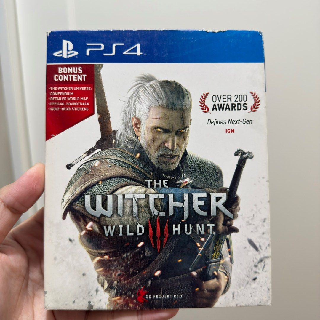Witcher 3 Wild Hunt ps4 game (Category: PlayStation) located in Manila. Submitted by sweettotes_ph (Listing ID 1385455222, Image 1). Description: Witcher III Wild Hunt No issues Fully working Good condition I have other games feel free to check my listings :) For pickup or delivery Bdo Gcash Maya Cod payment.