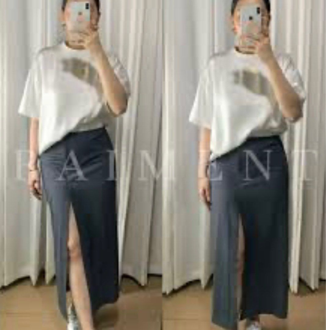 Zara contrasting boxer midi skirt (Category: Skirts) located in Batangas. Submitted by _azalea (Listing ID 1385460326, Image 3). Description: XS on tag Maganda to! I also have this skirt. Same skirt also worn by Julia B. ⛔️ No rush shipping ⛔️No return/exchange.