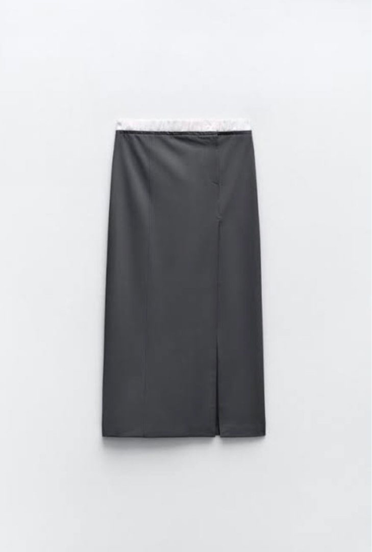 Zara contrasting boxer midi skirt (Category: Skirts) located in Batangas. Submitted by _azalea (Listing ID 1385460326, Image 1). Description: XS on tag Maganda to! I also have this skirt. Same skirt also worn by Julia B. ⛔️ No rush shipping ⛔️No return/exchange.
