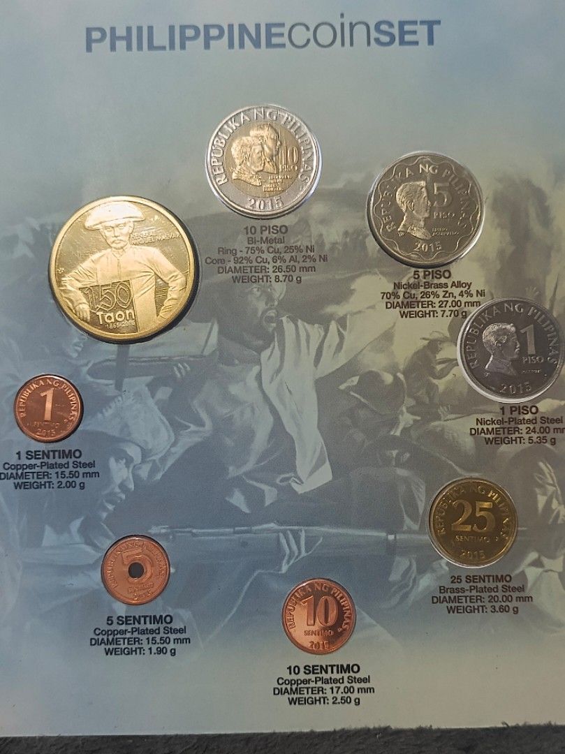 2015 150 Years Malvar Coin Set (Category: Currency) located in Quezon City. Submitted by Coiners (Listing ID 1385798288, Image 3). Description: .