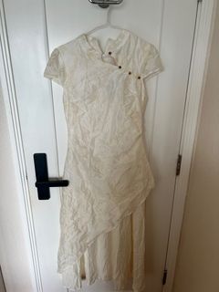 白色旗袍連衣裙64223364888067110