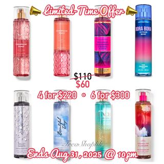 📣 Limited-Time Offer 📣 6 for $300 🇺🇸bath and body works fragrance mist 236ml64187037403139110