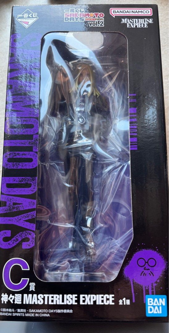 SAKAMOTO DAYS VOL.2 Figure神迴, 興趣及遊戲, 玩具& 遊戲類