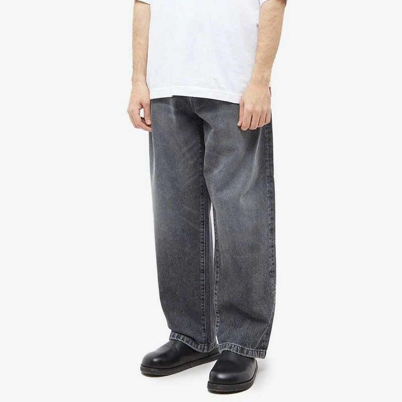 ACNE STUDIOS 1991 Toj Ash Black (Category: Luxury Apparel) located in Manila. Submitted by connor____lee (Listing ID 1385675893, Image 3). Description: ACNE STUDIOS 1991 Toj Ash Black Loose Fit Jeans Dimensions: Waist - 36 max(adjustable) Length - 41.5 Front Rise - 13.5 Thigh - 15 Leg Opening - 10 DM me for more details ✨Authentic✨.