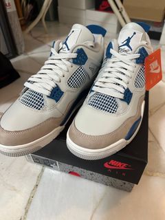 Jordan 4 Retro University Blue UNC & Lightning, Men's