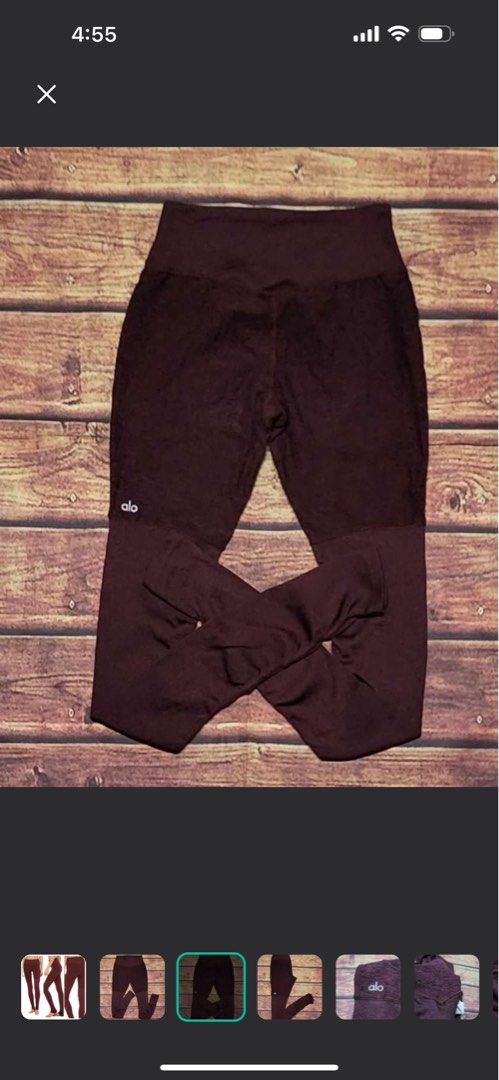 Alo leggings (Category: Activewear) located in Taguig. Submitted by maybsv (Listing ID 1385711209, Image 2). Description: Med to large frame.