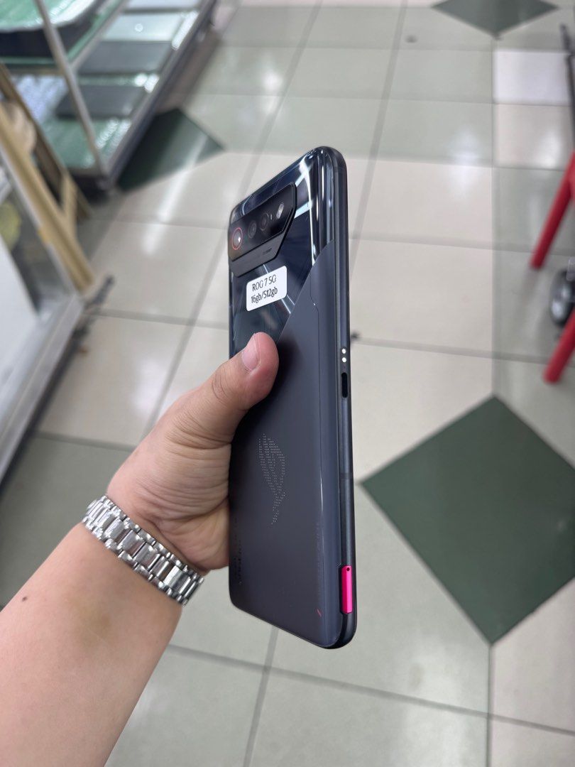 Asus ROG 7 512gb Global FU (Category: Asus) located in San Juan City. Submitted by keannagadgetph (Listing ID 1385796063, Image 3). Description: Available Units for today's POST! Asus ROG 7 5G / 512gb / FU / NTC - any colors available - good condition - 95% Makinis - good battery - no issue / repair - Any colors available ~ Accepting SWAP / TRADE IN / INSTALLMENT / BINTA UNIT ~ CASH ON DELIVERY METRO MANILA / LBC PAYMENT FIRST ~ Store location GR