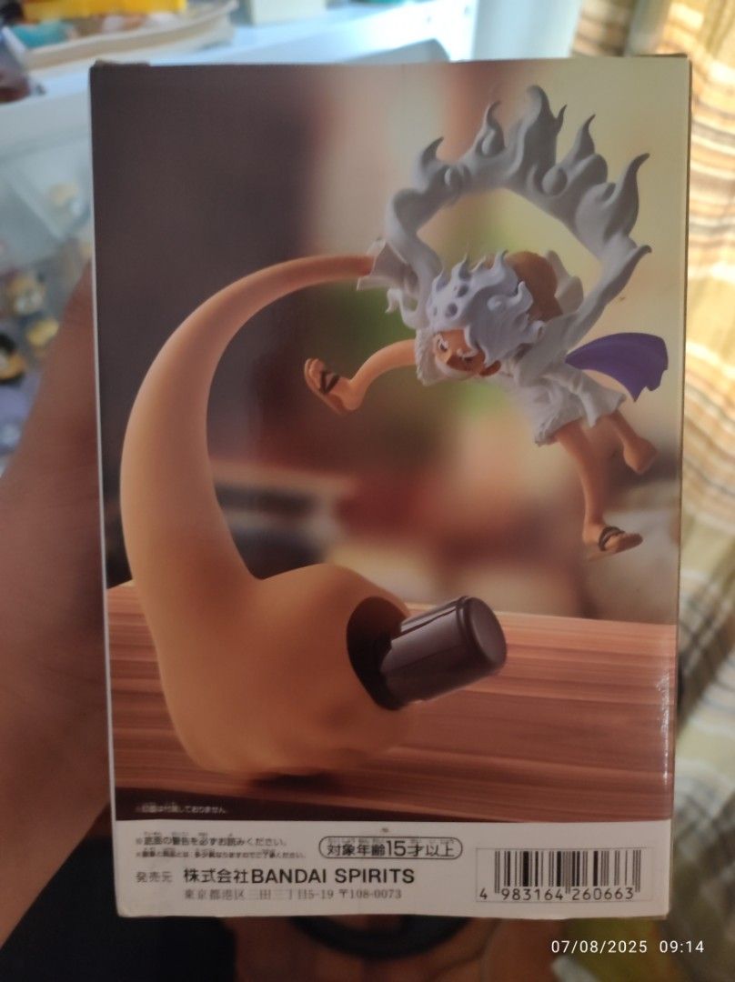 BANDAI NAMCO X BANPRESTO VOL. 4 ONE PIECE LUFFY PENTEL PEN HOLDER (Category: Figurines & Statues) located in Pasig City. Submitted by cuadromichael (Listing ID 1385783763, Image 2). Description: MISB MOP: BPI/ GCASH/ MAYA/ CASH UPON PICK UP MOD: LALAMOVE/ LBC LOC: ISMAR KALAWAAN PASIG.