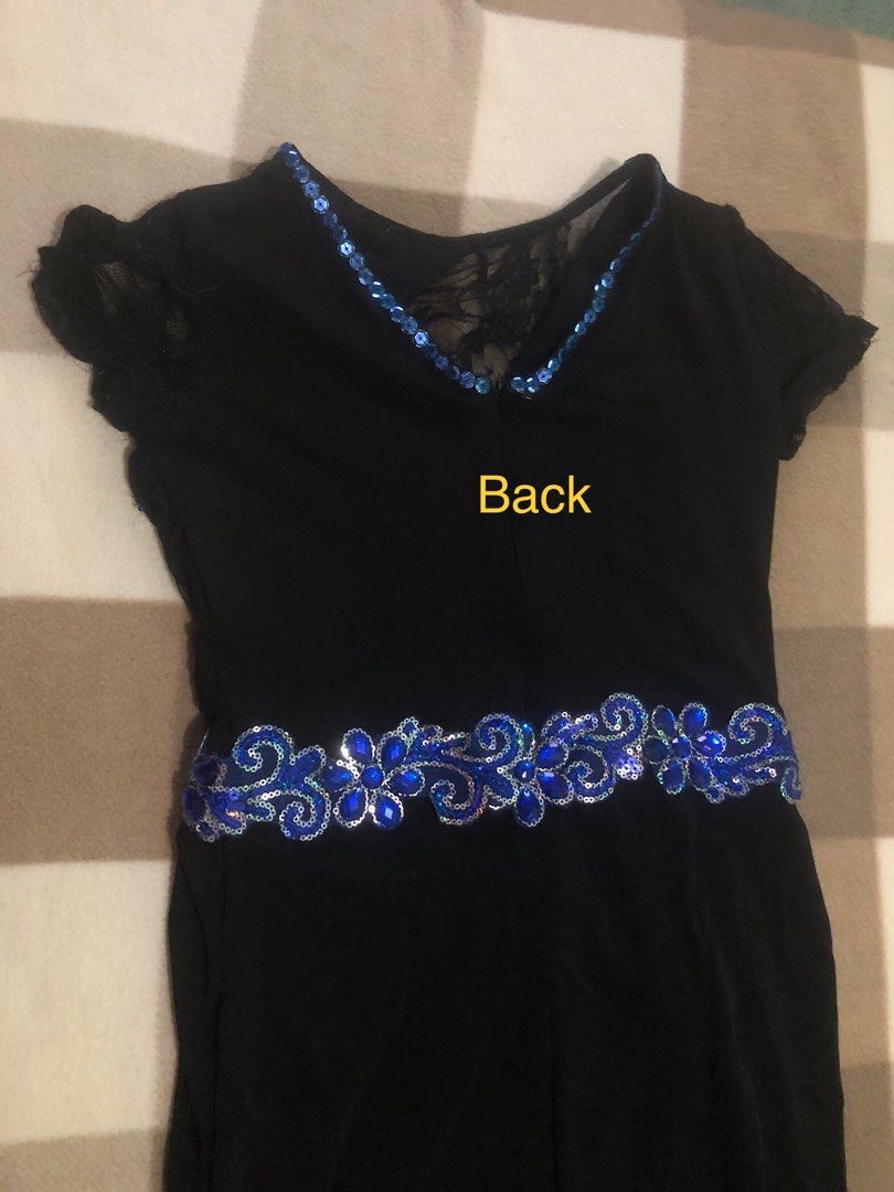 Black gown with blue accent (Category: Evening dresses & gowns) located in Cainta. Submitted by starkable2021 (Listing ID 1385652991, Image 3). Description: won the Star of the Night , used only once. Original price 2000..