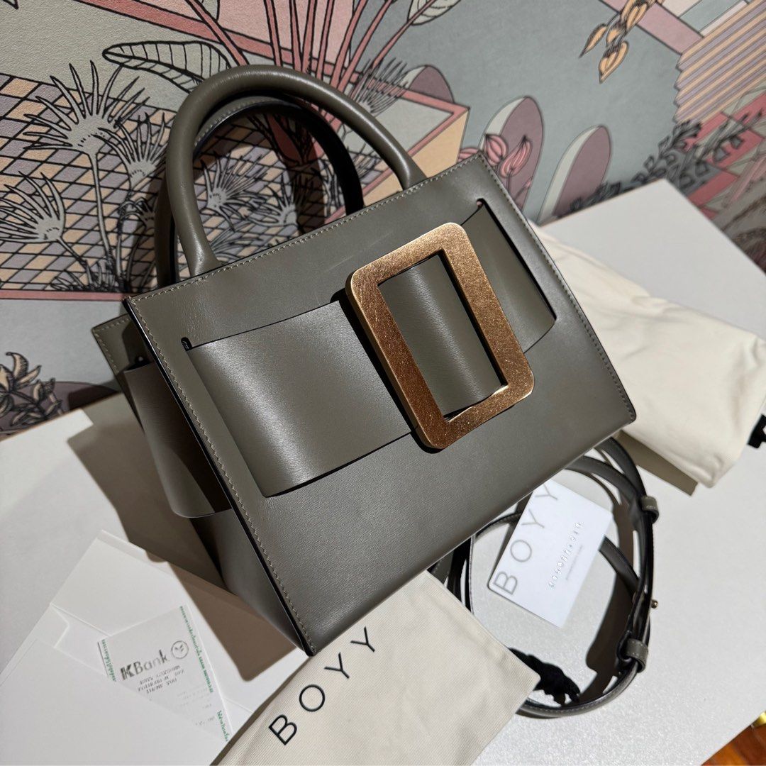 BOYY Bobby 23 Bag (Category: Luxury Bags & Wallets) located in San Juan City. Submitted by coveted87 (Listing ID 1385740806, Image 2). Description: -guaranteed 200% authentic -bought at Boyy Gaysorn, Thailand for around P65k -no issues, just signs of use -comes with authenticity card, receipt, strap and 2 dust bags -bpi/gcash -j&t or lala from san juan mmla -rfs downsizing.