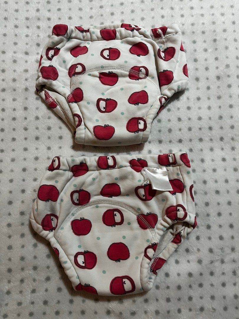 buy 1 take 1 Generic training pants 2T/3T (Category: Babies & Kids Fashion) located in Mandaluyong City. Submitted by jogscloset (Listing ID 1385754708, Image 1). Description: Apple print - buy 2 for 150 Blue print - buy 2 for 150 Dinosaur print - buy 2 for 150 (plus 1 free, see last pic for flaw) Take all for 400.