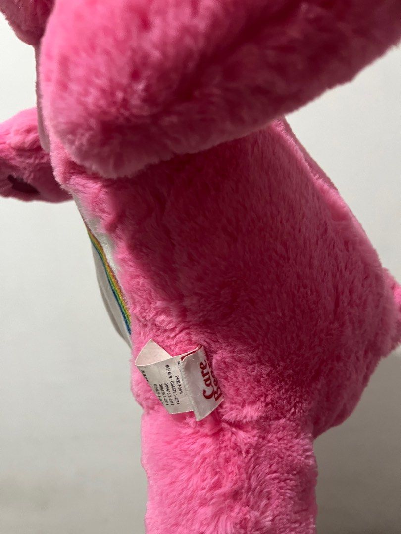 Carebear Huggable Pink (Category: Plushies & Soft Toys) located in Las Pinas. Submitted by stuffhaven (Listing ID 1385621754, Image 3). Description: Location : Las Piñas Pick up or lalamove Super cute huggable Carebear! Ang Sarap yakapin. ❤️.