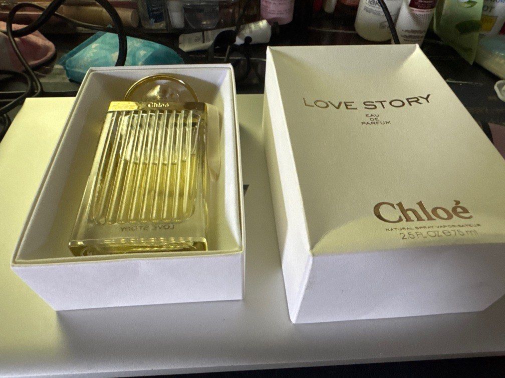 Chloe Love Story Tester (Category: Body Care) located in Makati City. Submitted by decluttermakati (Listing ID 1385670245, Image 2). Description: Tester Perfume Opened to test only Blind buy Not my type.
