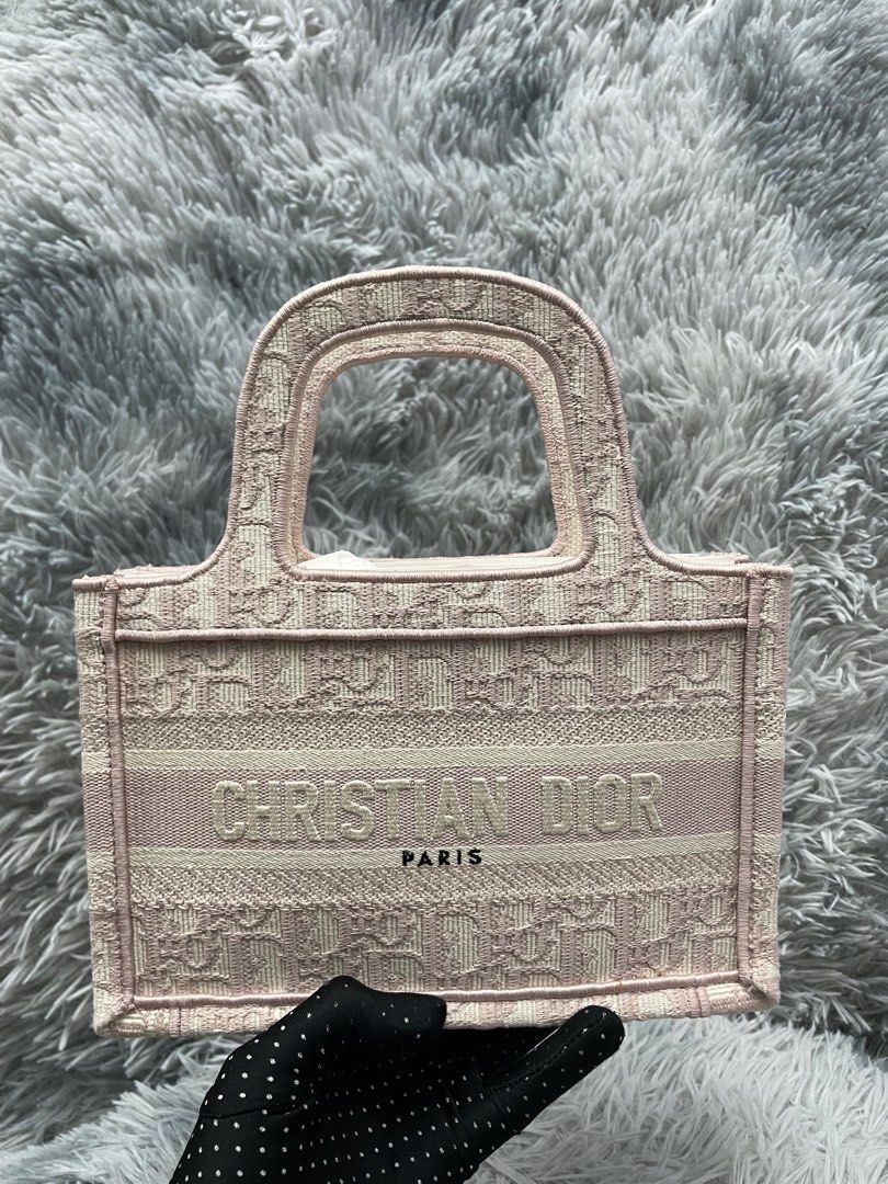 Dior Pink mini book tote bag (Category: Luxury Bags & Wallets) located in Manila. Submitted by luxemax_09 (Listing ID 1385699277, Image 2). Description: .