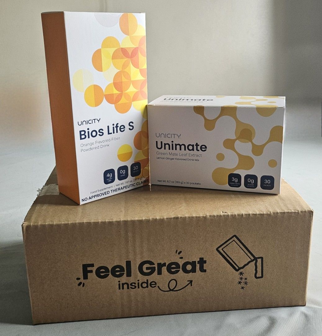 FGS Feel Great System Unimate (Category: Health Food, Drinks & Tonics) located in San Juan City. Submitted by mjdeclutters (Listing ID 1385621865, Image 1). Description: 30 day set for only 9,490 Brand New - Lemon Yerba Mate and Orange Flavored Fiber Powdered Drink Trial Set is also available at 2,500 (supply for one week) you can also opt to buy per piece.