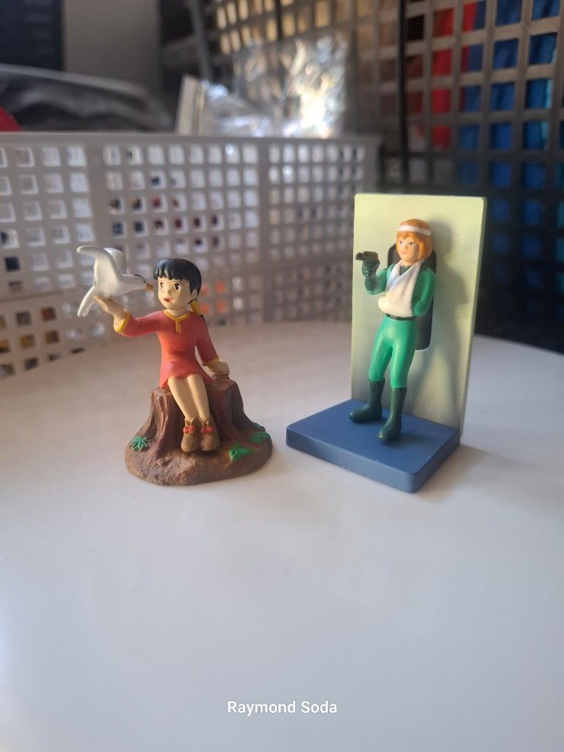 Future Boy Conan mini figure set of 2 (Category: Designer & Blind Box Toys) located in Las Pinas. Submitted by All.here_OnlineShop (Listing ID 1385669492, Image 1). Description: Future Boy Conan mini figure set of 2 Limited edition Miyazaki anime official 200 only Location: Las piñas.