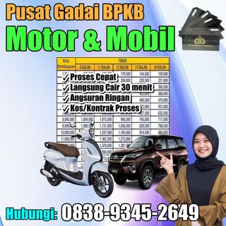 (Kategori: ) berada di . Dikirim oleh gadaibpkbjakarta (ID iklan 1385806405, Gambar 1). Deskripsi: .