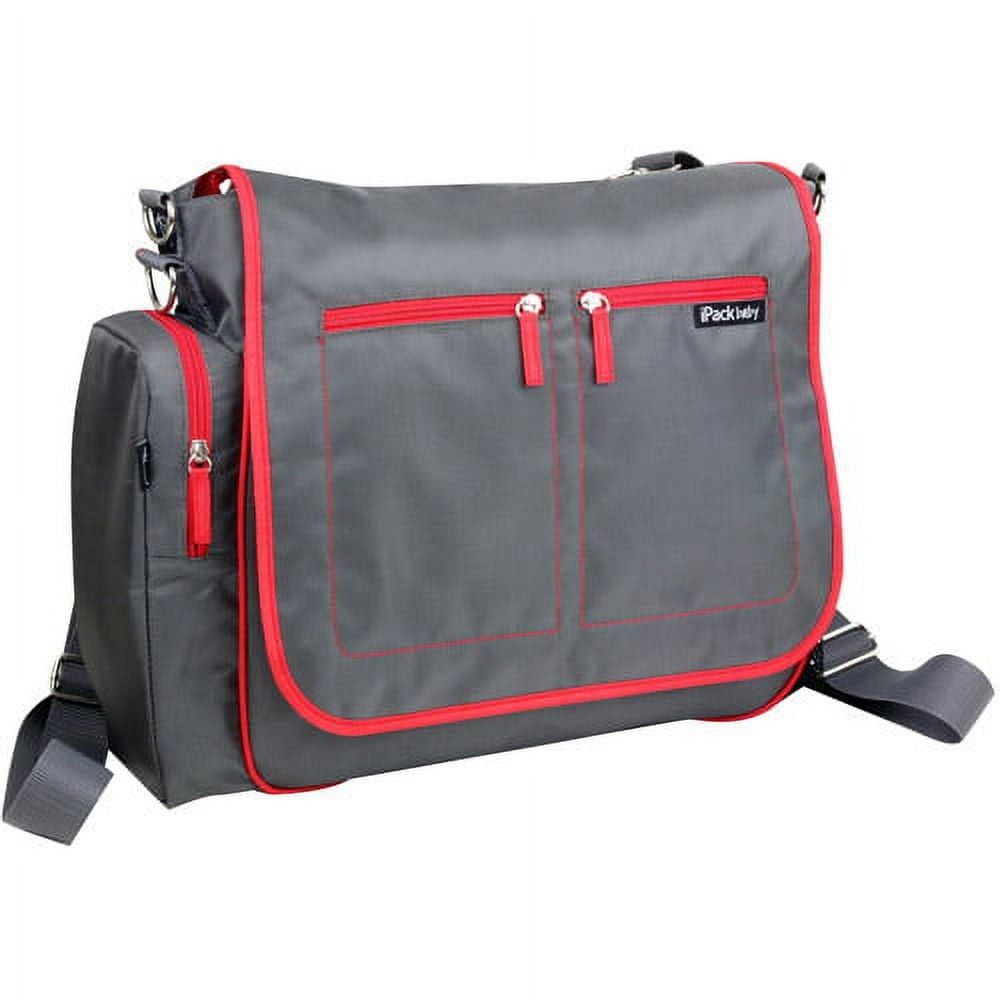iPack Diaper Bag Baby Bag (Category: Diaper Bags & Wetbags) located in Cavite. Submitted by pearlandgrace (Listing ID 1385668864, Image 1). Description: iPack convertible Diaper Bag from USA messenger bag or backpack lots of pockets best diaper bag that i owned very functional issue: tear/punit sa bottle holder pocket, pwede ipatahi last price posted na po, mura na po dahil may damage full payment before shipment buyer will pay for SF.