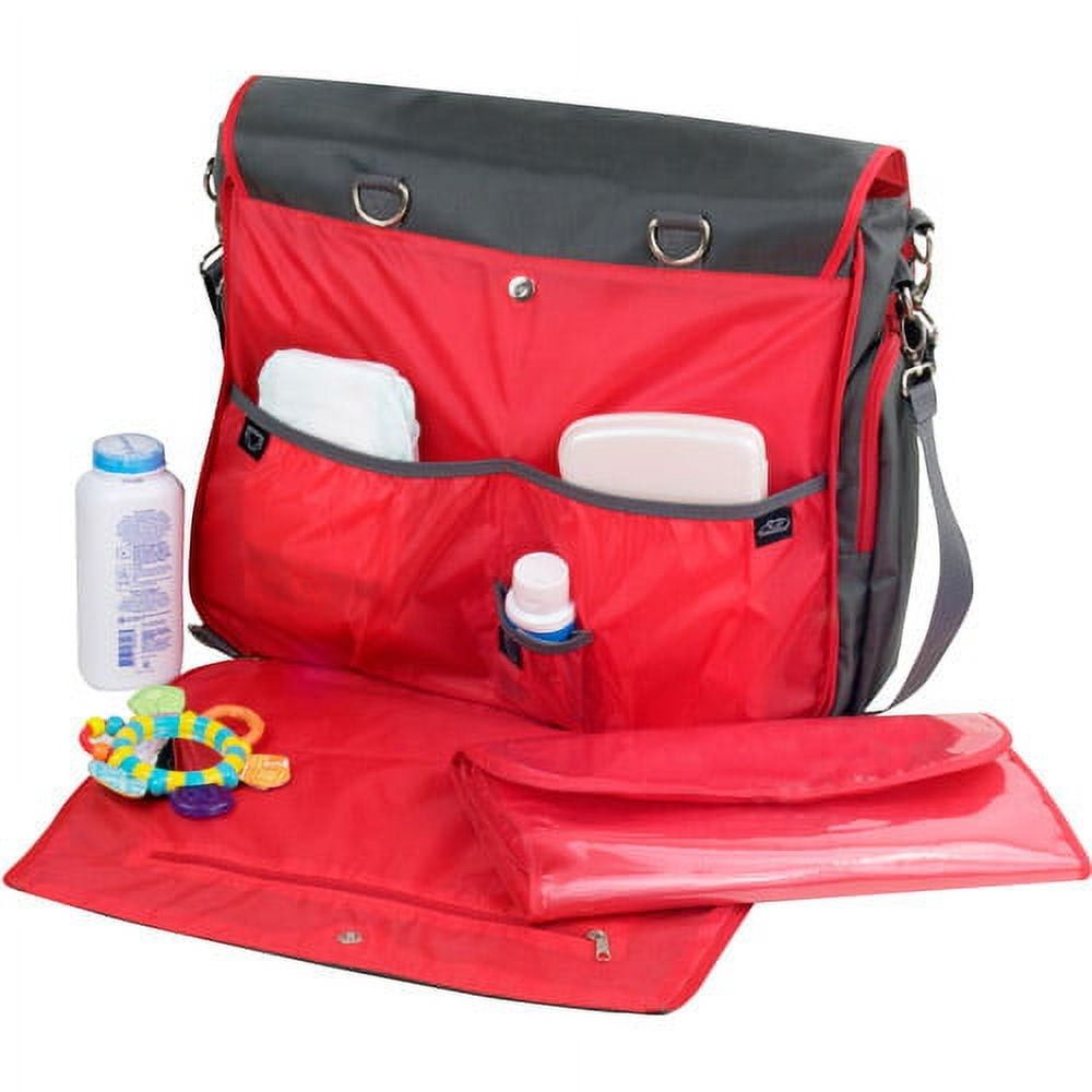 iPack Diaper Bag Baby Bag (Category: Diaper Bags & Wetbags) located in Cavite. Submitted by pearlandgrace (Listing ID 1385668864, Image 3). Description: iPack convertible Diaper Bag from USA messenger bag or backpack lots of pockets best diaper bag that i owned very functional issue: tear/punit sa bottle holder pocket, pwede ipatahi last price posted na po, mura na po dahil may damage full payment before shipment buyer will pay for SF.