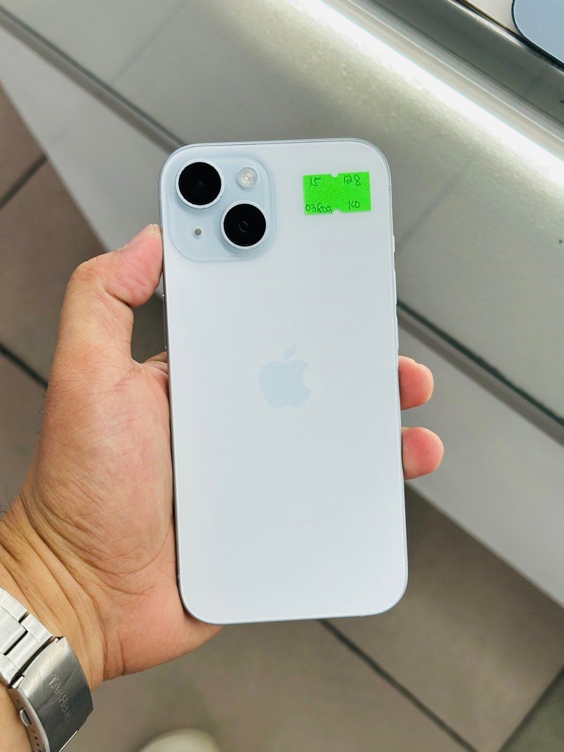 iPhone 15 128GB 100%BH Openline Dualsim 99%smooth No issues (Category: iPhone 15 Series) located in San Juan City. Submitted by saabangadgetshop (Listing ID 1385672576, Image 3). Description: Onhand | Pre-owned iPhone 15 128GB OPENLINE DUALSIM Battery Health 100% NO HIDDEN ISSUES NO HISTORY OF REPAIR 99%Smooth TEST TO SAWA RESET ALL YOU WANT TEST ALL YOU WANT NOT REFURBISHED AUTHENTIC PHONE ALL WORKING (FREE 3UTOOLS) iPhones iPads only 🆓Freebies