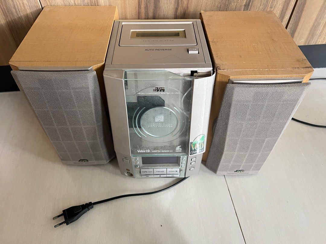 JVC Micro Component System - CD Player, Radio, Tape63826274854018111