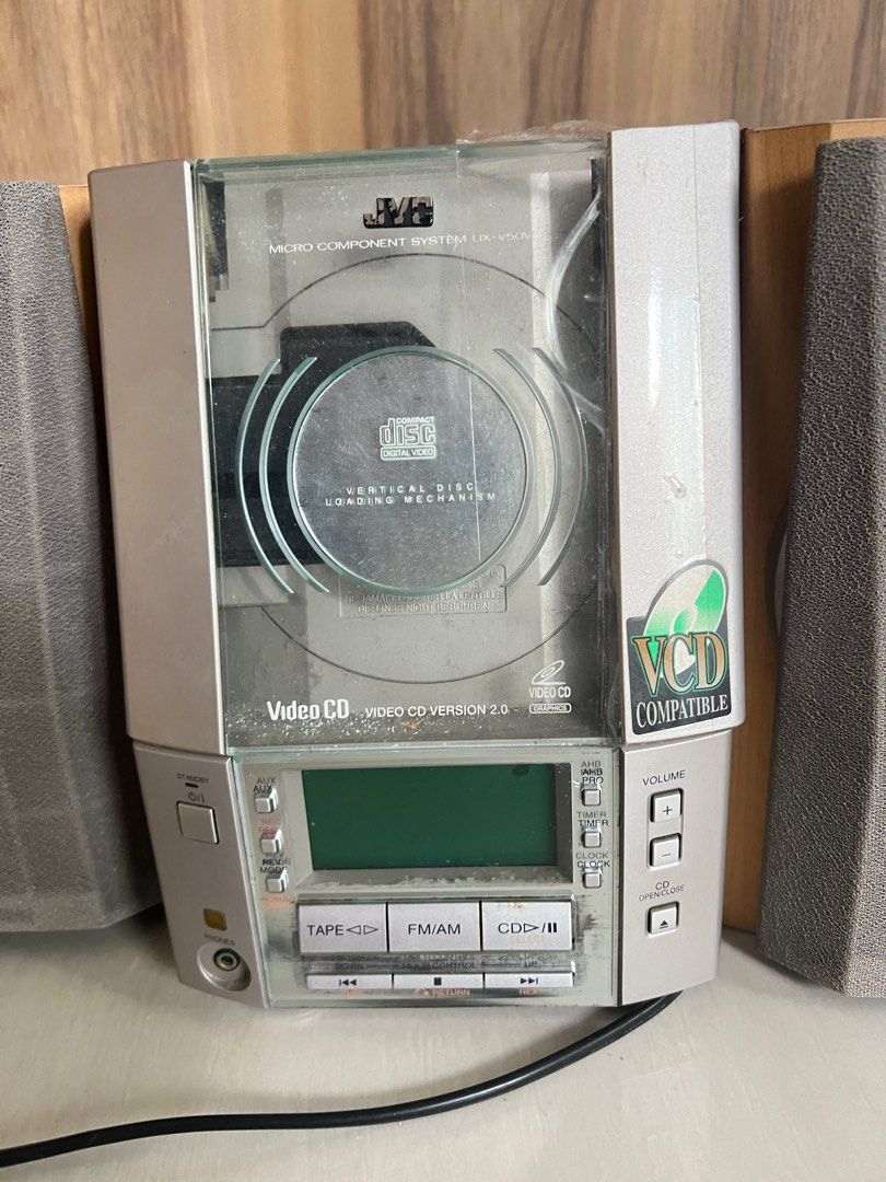 JVC Micro Component System - CD Player, Radio, Tape63826274854018110