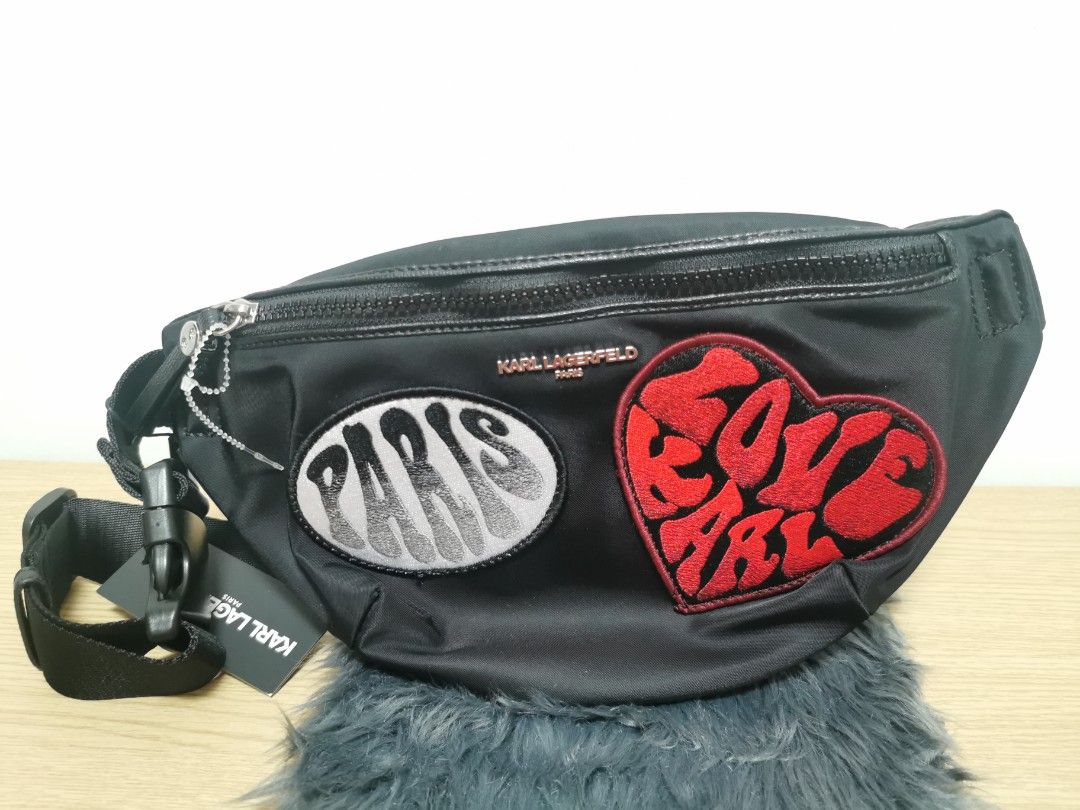 karl lagerfeld belt bag (Category: Clutches) located in Cainta. Submitted by ronz05 (Listing ID 1385759359, Image 2). Description: karl lagerfeld belt bag used once.