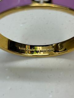 Kate Spade 紫色心形手鐲64226447499778110