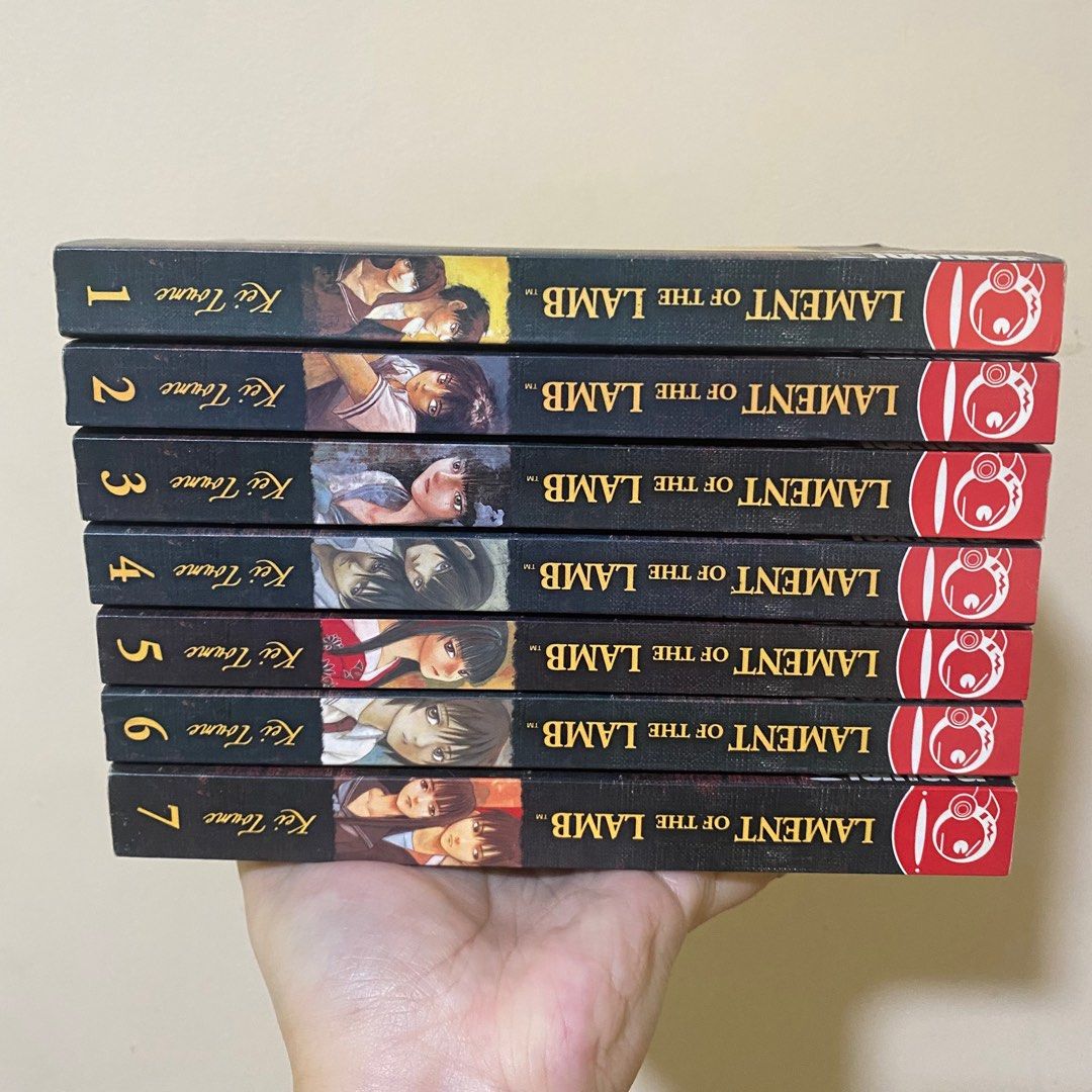Lament of the Lamb by Kei Toume (Complete Set) (Category: Storybooks) located in Antipolo. Submitted by keehoo (Listing ID 1385641085, Image 1). Description: Only selling as a complete set! Price is slightly negotiable. Please feel free to send a message if you’d like to see more photos of the item. ☺️ RFS: Decluttering MOP: GCash only please!.