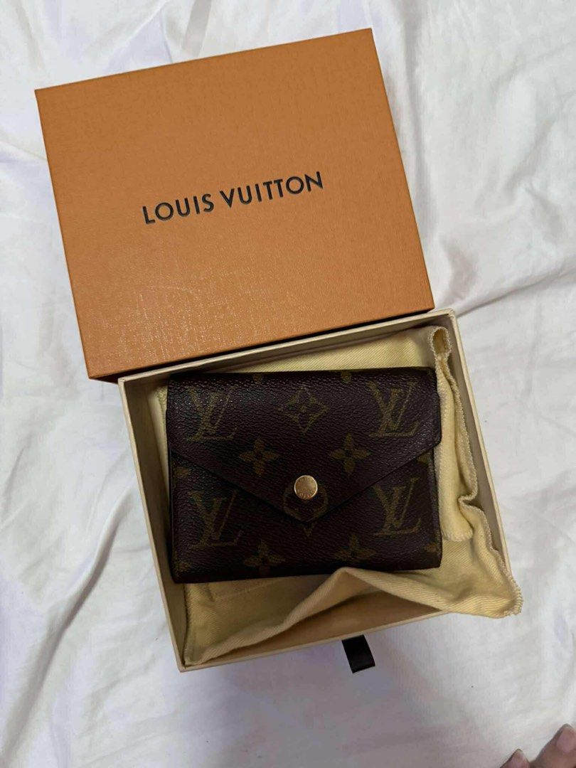 Louis Vuitton Victorine Wallet Monogram Canvas (Category: Luxury Bags & Wallets) located in Quezon City. Submitted by enythingunderthesun (Listing ID 1385690832, Image 1). Description: Comes with box and dustbag 9.8/10 Money back guarantee if proven fake.
