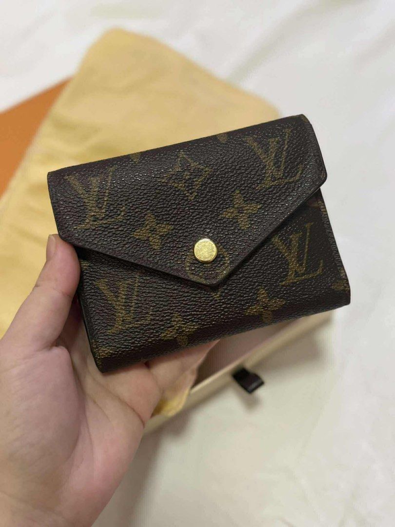 Louis Vuitton Victorine Wallet Monogram Canvas (Category: Luxury Bags & Wallets) located in Quezon City. Submitted by enythingunderthesun (Listing ID 1385690832, Image 2). Description: Comes with box and dustbag 9.8/10 Money back guarantee if proven fake.