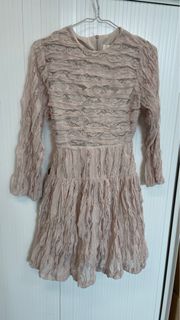 MELTED 褶皺連衣裙64214073764353110