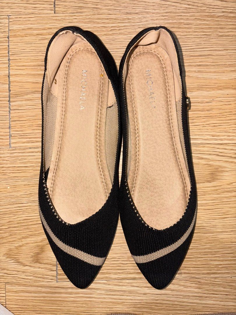 Michaela Black Flat Shoes Size 38 Euro (Category: Flats & Sandals) located in Manila. Submitted by 123mthld (Listing ID 1385804554, Image 1). Description: Michaela Black Flat Shoes Size 38 Euro Original Price: ₱1,199.75 Selling Price: ₱500!!! Used once only for an event. See posted photos. Complete with box!! RFS: Decluttering Loc: Manila/QC For more details, chat or text me, 09367903148.