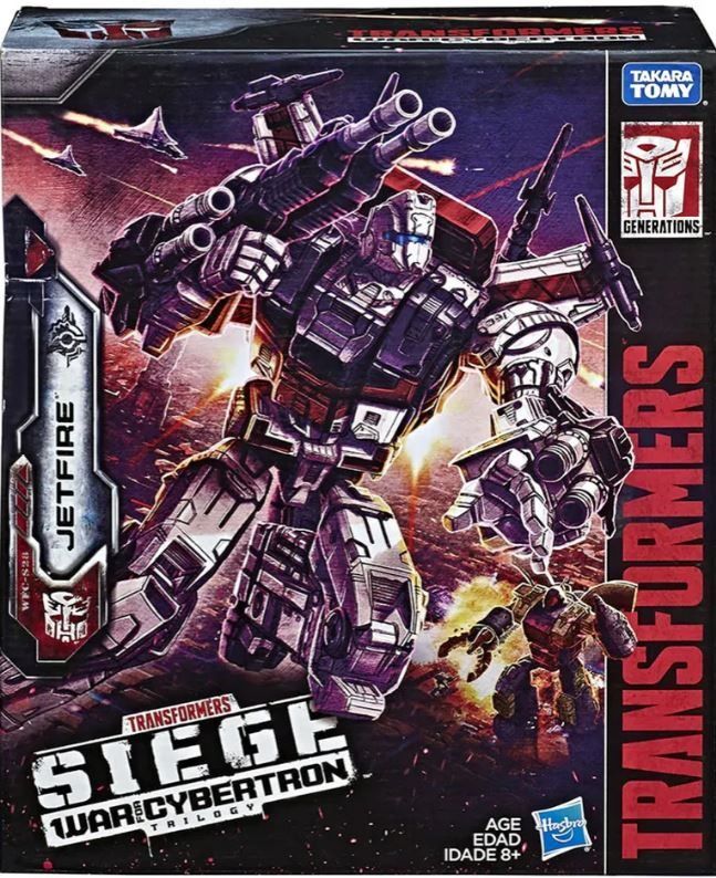 (MISB) Transformers Siege WFC-S28 Jetfire - Commander (Category: Action & Battle Toys) located in Manila. Submitted by dimple.mercado (Listing ID 1385762909, Image 1). Description: Includes: 1 x Siege Commander Class Jetfire Figure 6 x Blast Effects 2 x JF-25 HS Photon Missile Sky Launchers 2 x HS Photon Missiles 2 x JF-15 HP Jetboost Particle Beam Cannon 2 x SF-M2 Radiograph Boosters 1 x Skyshield Aerial Armor 1 x Skyshield Battle Mask accessori