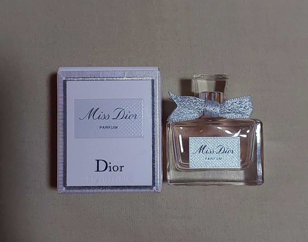 Miss Dior Parfum Miniature (5ml) (Category: Fragrance & Deodorants) located in Paoay. Submitted by plusbyjaja (Listing ID 1385640209, Image 1). Description: Dab only.