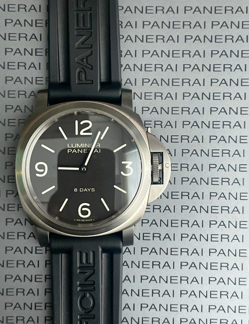 Panerai Luminor Marina 562 8days (Category: Men's Watches) located in Manila. Submitted by watchguyph (Listing ID 1385806938, Image 1). Description: For Sale PANERAI LUMINOR MARINA 562 44mm titanium case Manual-wind movement 8-day power reserve 2016 model Full set (box & papers) Condition 9.8/10 💸 ₱260,000 Pm for inquiries.