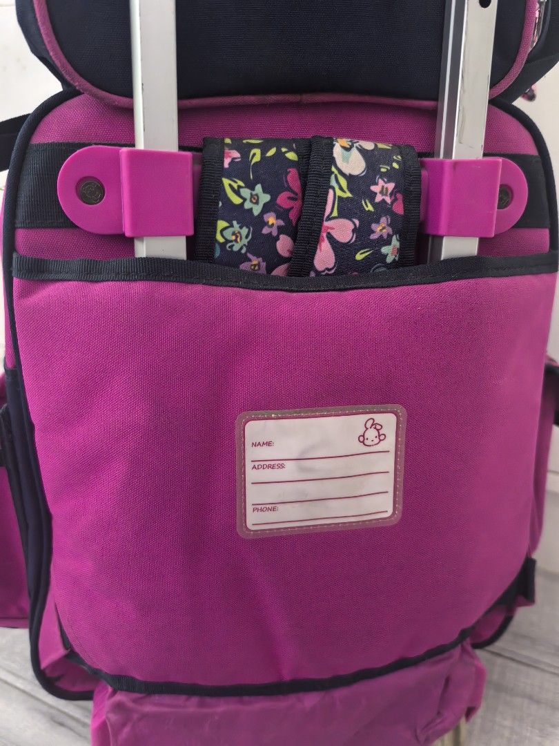 Robby Rabbit School Bag (Category: Babies & Kids Fashion) located in Calamba. Submitted by ouryardfindsog (Listing ID 1385810508, Image 3). Description: Original Robby Rabbit stroller school bag -with lunch box -with rain cover Good condition just signs of usage and needs cleaning. Bought from The SM Store orig price was 3k+.