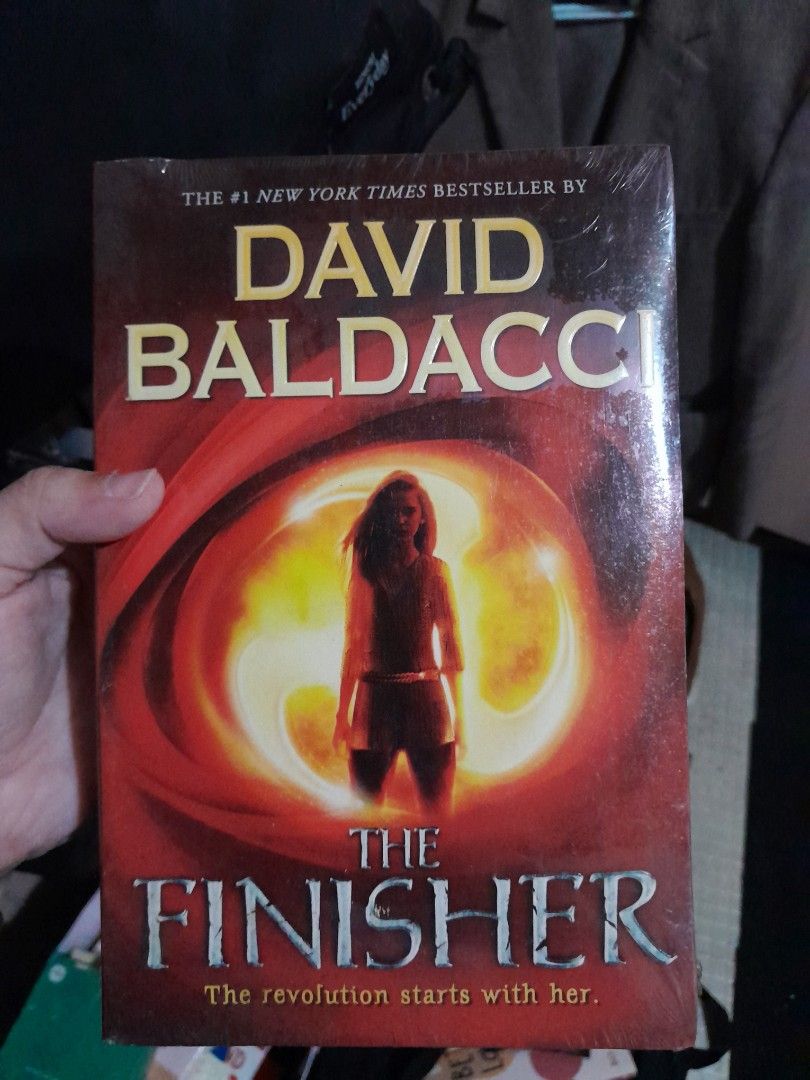 The Finisher by David Balducci (Category: Storybooks) located in Makati City. Submitted by misskyrell (Listing ID 1385727292, Image 1). Description: RFS: Decluttering Unopened, did not read MOP: GCash, BPI.