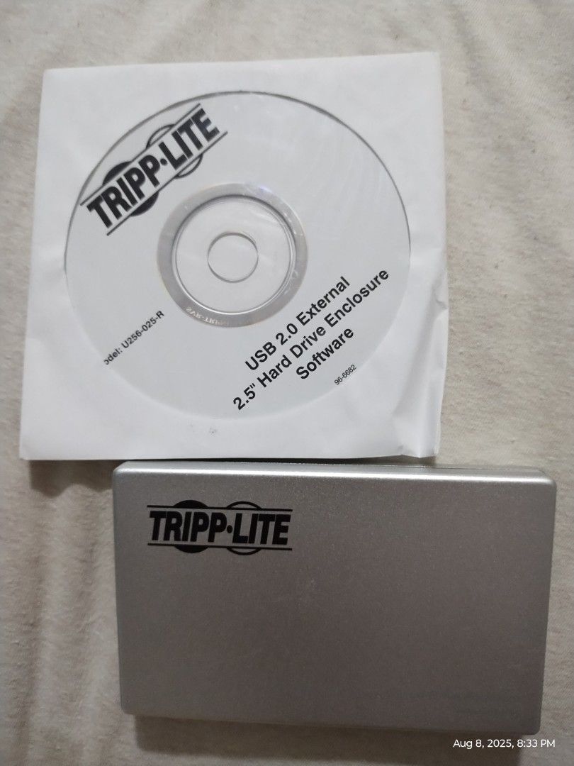 TRIPP LITE HARD DRIVE ENCLOSURE (Category: Hard Disks & Thumbdrives) located in Paranaque City. Submitted by maapolonio (Listing ID 1385684621, Image 1). Description: please look at pictures for description.