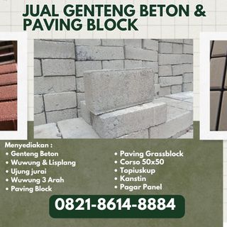 (Kategori: ) berada di . Dikirim oleh penjualpavingterdekat (ID iklan 1385629942, Gambar 1). Deskripsi: .