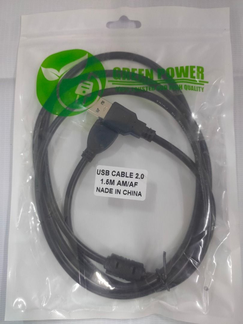 USB Extension Cable (Category: Cables & Adaptors) located in Caloocan City. Submitted by gfcha2152133 (Listing ID 1385620792, Image 1). Description: .