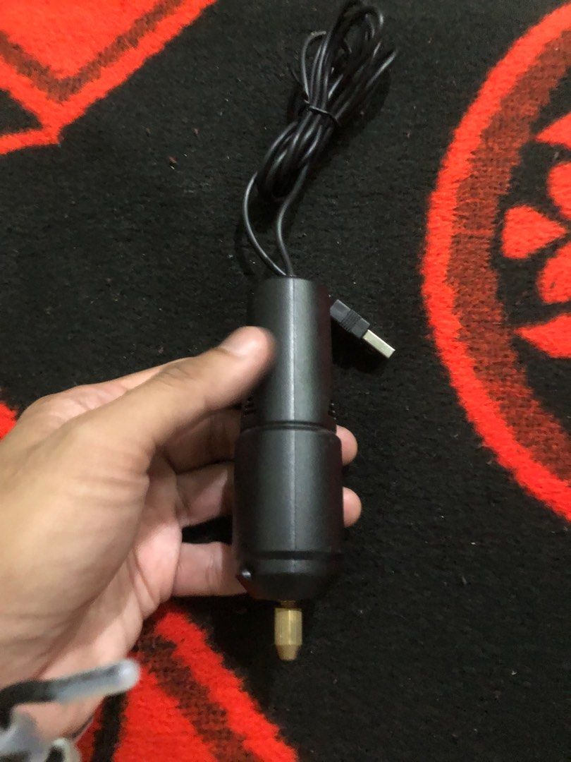 USB powered electric hand drill (Category: Construction Tools & Equipment) located in Quezon City. Submitted by markgolveo (Listing ID 1385798728, Image 1). Description: USB powered electric hand drill Unit only no tips included Tested working properly .