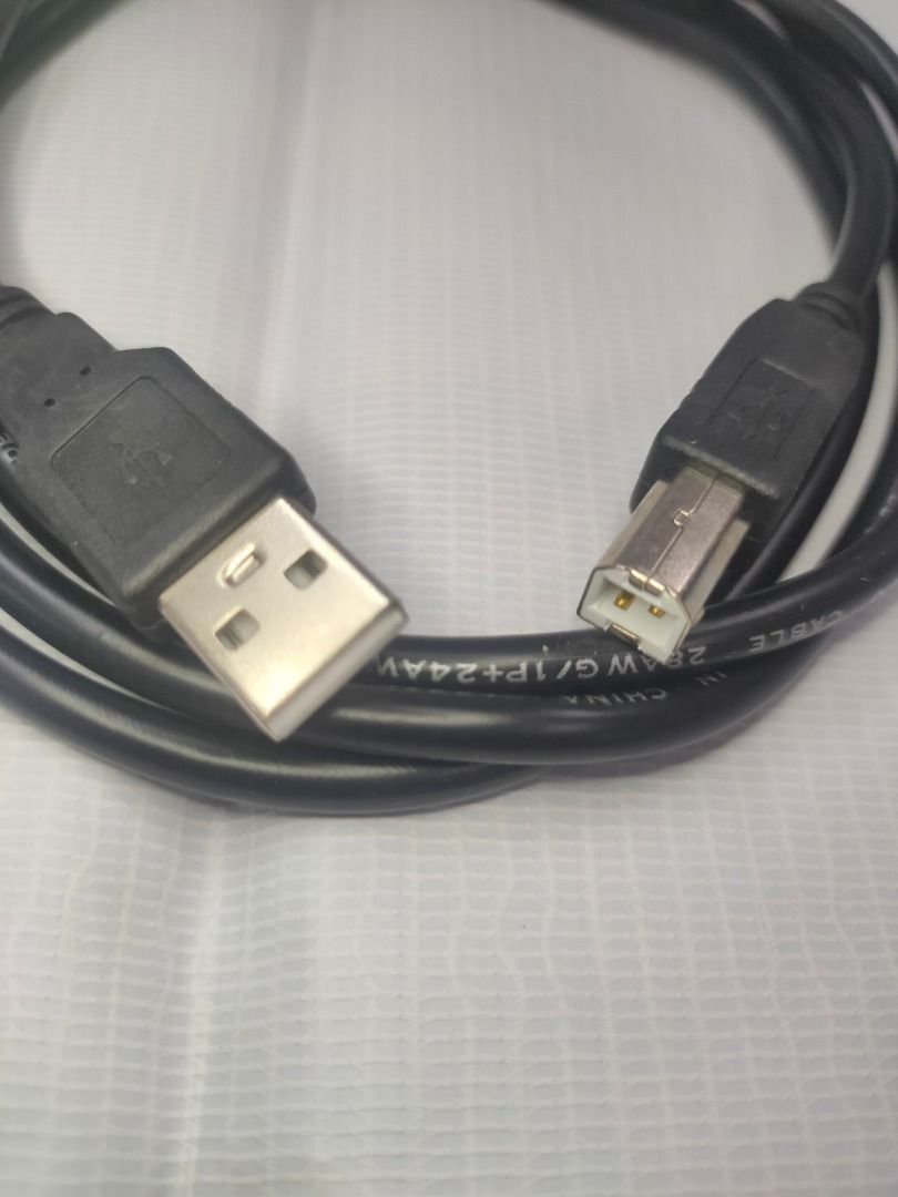 USB Printer Cable 1.5m (Category: Cables & Adaptors) located in Caloocan City. Submitted by gfcha2152133 (Listing ID 1385620857, Image 3). Description: .