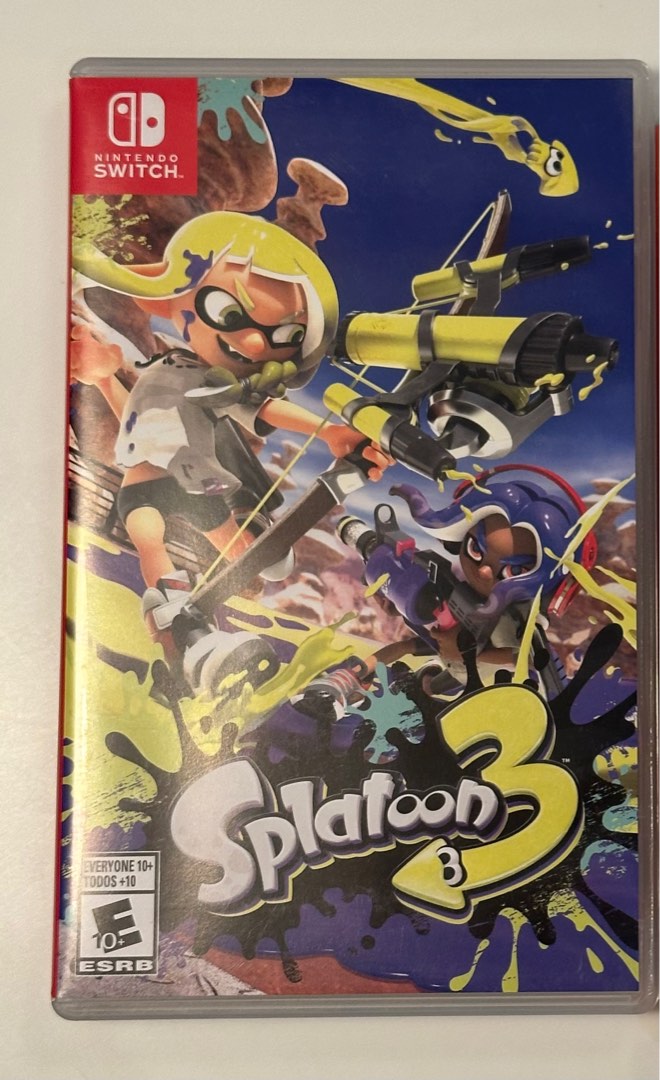 Used Splatoon 3 for sale, Video Gaming, Video Games, Nintendo on Carousell