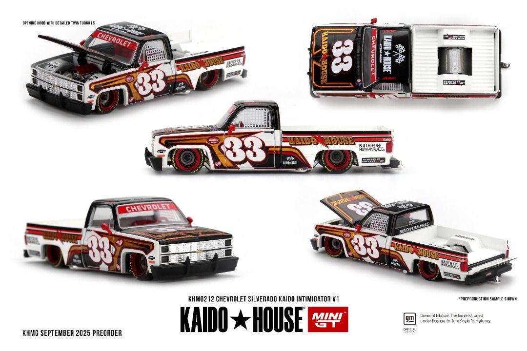 1月 Mini GT x Kaido House Honda Civic EF Kaido Loop Spec V1 Chevrolet ...
