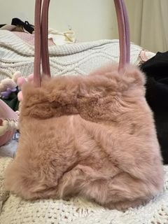 粉色兔毛手提包64243381017731110
