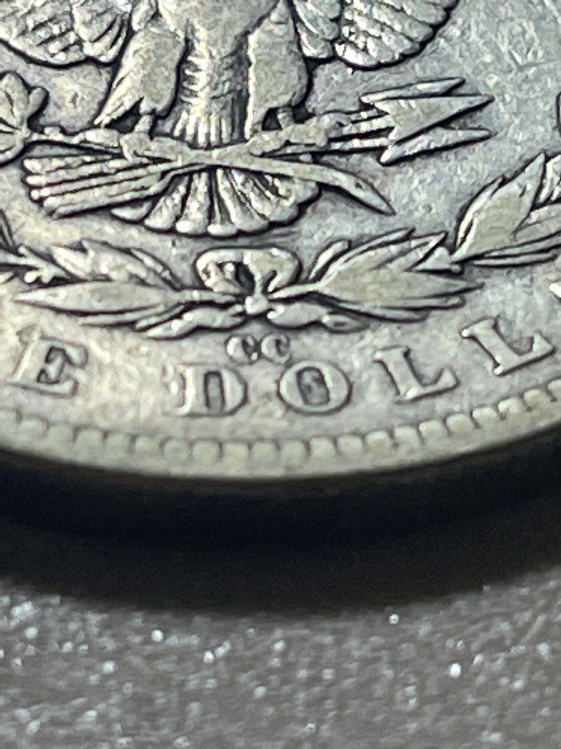 A13 1892 CC Morgan Dollar key date (Category: Currency) located in Antipolo. Submitted by treasure.keeper (Listing ID 1390069570, Image 3). Description: 1892 cc 1 Morgan Dollar keydate one of the Rarest! With ita finest .9 silver. I made 2 kinds of pictures shot one with lights and none tbw other .