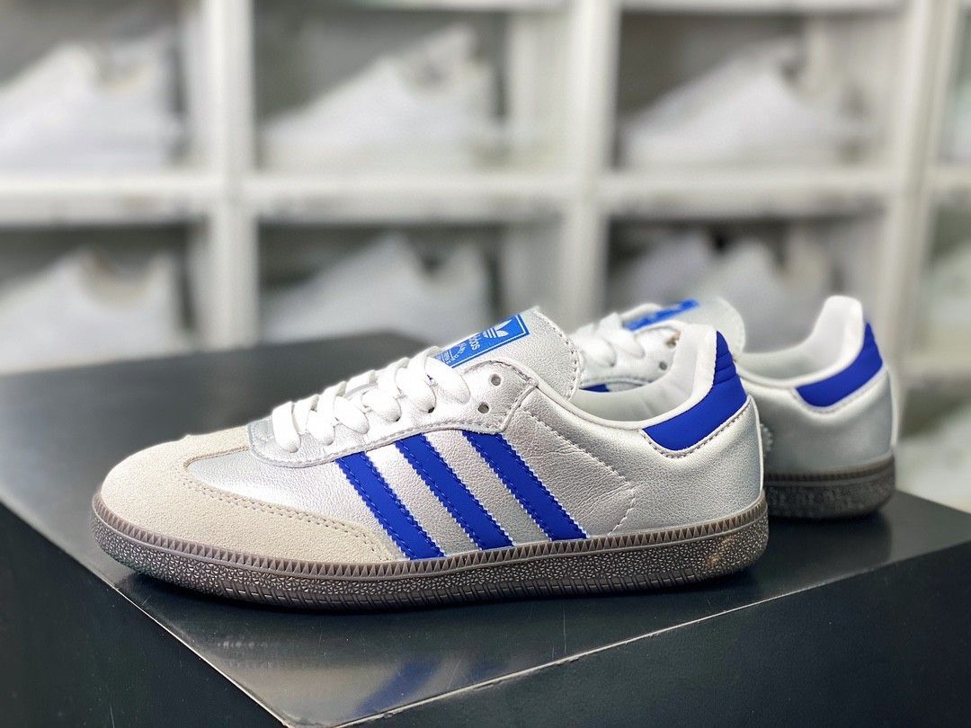 adidas gazelle silver green womens Adidas Sneaker Samba Vegan  DeesKicks